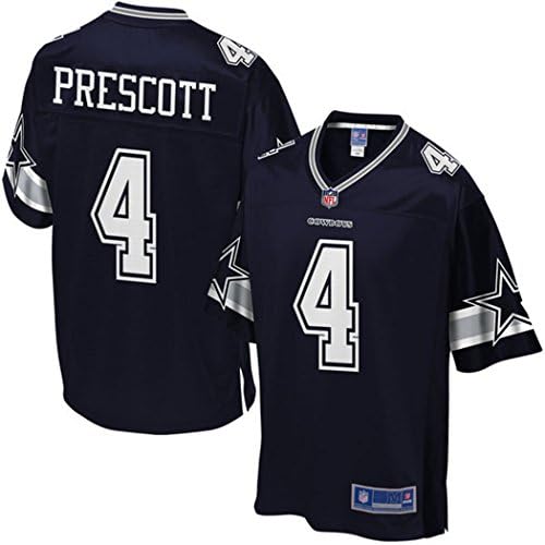 Dallas 4 Dak Prescott Jersey Mens American Football Cowboys Game Jersey Large