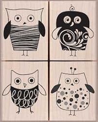 Four Stylish Owls Special Edition by Hero Arts