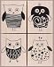 Four Stylish Owls Special Edition by Hero Arts