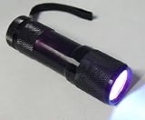 Aspire Mini 9UV LED Flashlight, 3.66 Silver / Black