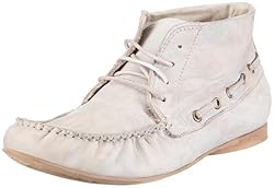 Felmini Roberta7087 7087, Damen, Stiefel, Elfenbein (Maus), EU 39