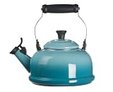 Le Creuset Whistling Enamel-on-Steel 1-4/5-Quart Kettle, Caribbean