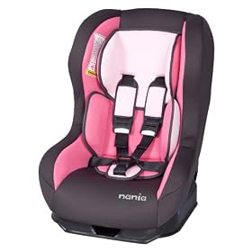Nania Driver SP Car Seat in Rosa (Pink/Black, 0 to 4 Years)