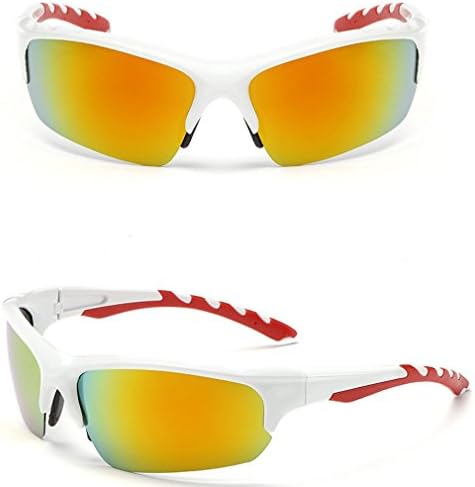 Sports Sunglasses, Esutong Mens Polarized Sunglasses Mens Glasses Lenses Cycling Hiking Running Outdoor Sunglasses Upgraded Design C6