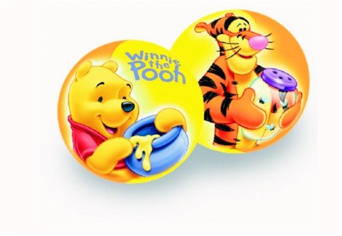 Childrens Toyshop  Spielwaren : Ball Winnie Pooh+Disney Fun, sort 27 cm Durchmesser, 11 '' - Lieferung enthält einen Ball
