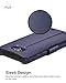 Motorola DROID Turbo Wallet Case - VENA® [vSuit] Slim Fit Leather Case with Stand and Card Slots for Motorola DROID Turbo (Not Compatible with Metallized Glass Fiber Version) (Oxford Blue)