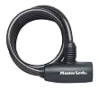 Master Lock 1800x8mm key self coiling Cable Lock Black