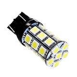 Lighting EVER T20 7443 LED Automotive Bulbs, White Color, Brike Light, Tail Light, Signal Light, Pack Of 2 Units