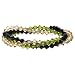 Genuine Swarovski Crystal Three Strand Strech Bracelet
