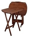 Winsome Wood TV Tray Set