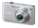 Panasonic Lumix DMC-FS7 Digitalkamera (10 Megapixel, 4-fach opt. Zoom, 2,7" Display, Bildstabilisator) silber