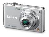 Panasonic Lumix DMC-FS7 Digitalkamera (10 Megapixel, 4-fach opt. Zoom, 6,9 cm (2,7 Zoll) Display, Bildstabilisator) silber