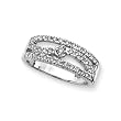 14K White Gold 3/8 ct. Diamond Fashion Ring