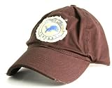 Detroit Lions Tattered Patch Slouch Fit Baseball Hat - Washed Chocolate Brown