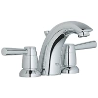 Grohe 20 120 00E Arden WaterCare 4-Inch Mini-Wideset Lavatory, StarLight Chrome