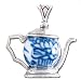 Solid Sterling Silver Tea Pot Pendant