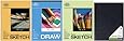 Pro Art Drawing and Sketching Paper Value Pack, Hard Bound Pad