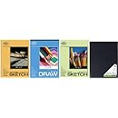Pro Art Drawing and Sketching Paper Value Pack, Hard Bound Pad