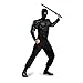 Disguise Men's Snake Eyes Classic Muscle Adult Costume, Black, X-Large