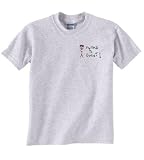 Custom embroidered My Dad is Great! kids design on t-shirt