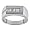 10k White Gold Men's Journey Diamond Ring (1/2 cttw, H-I Color, I3 Clarity), Size 9