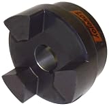 Lovejoy 41474 Size L190 Jaw Coupling Hub, Sintered Iron, Metric, 38 mm Bore A, 38 mm Bore B, 114.3 mm OD, 49.276 mm Length, 528.814 Nm Nominal Torque, 10 mm x 3.3 mm Keyway