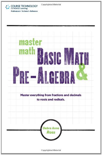 Textbook - Master Math: Basic Math and Pre-Algebra (Master Math Series)