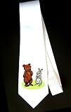 Party Decoration Necktie with animals, thinking, circus, bunny, performers, bear