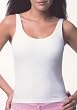 Cuddl Duds Hidden Assets Tank with Built-in Bra Daywear