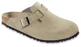 Birkenstock 060891 Boston 40 EU Stone Nubuck Leather