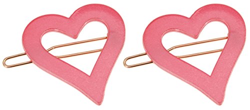 France Luxe Sweetheart Tige Boule Barrette Pair