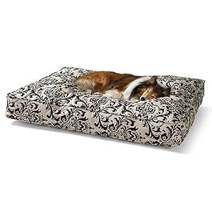 New Orleans Rectangle Pet Bed - Pewter, Medium - Frontgate Dog Bed