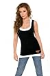 Virginia Tech Hokies Women's 2-Layered Racer Back Tank Top - by Alyssa Milano