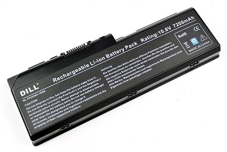 ATC Extended Battery Replacement for L350-S1001X Equium P200 Series Satellite P200 P200D P205 P305 P305D Pro P200 Pro P300 X205 series(9-Cubicle Equivalent) Replace PN:TOSHIBA PA3536U-1BRS PA3537U-1BAS PA3537U-1BRS PABAS100 PABAS101 [10.8V 7200mAh]