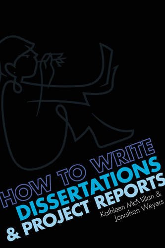 how to write dissertations  project reports
