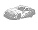 Racecar Sudden Shadow Wall Mural