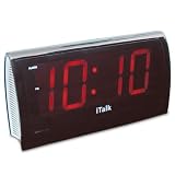 iTalk Voice Activated Talking Alarm Clock