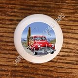 Surfboards Woodie Woody #05 Surfing Beach Sandy Surf Drawer Pulls Knobs