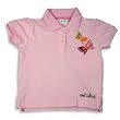 Cool Island - Girls Short Sleeved Pique Polo Shirt, Pink