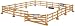 Bruder Bworld Pasture Fence (Brown)_s-1
