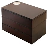 Umbra Spindle Pivoting Storage Box, Espresso
