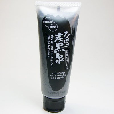 ひのき炭黒泉洗顔クリーム １個（120g）