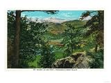 Colorado, Bear Creek Valley View of Mount Evans Giclee Poster Print