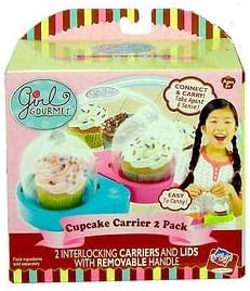 Girl Gourmet Cupcake Carrier 2 Pack