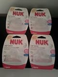 Nuk Replacement Spouts - 4 Pack Clear