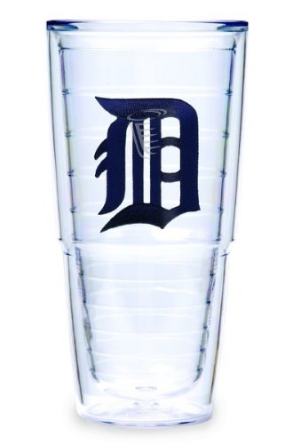 Tervis Tumbler Detroit Tigers 24-Ounce Double Wall Insulated Tumbler, Set of 2