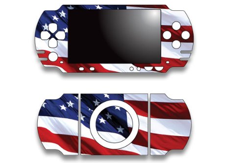 Sony PSP Slim Skin Decal Sticker U.S.A. 41jLxvmnuuL Sony PSP Slim Skin Decal Sticker U.S.A.