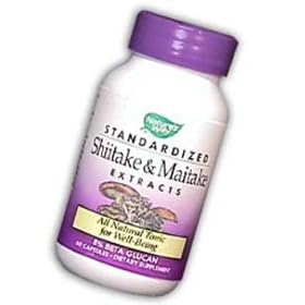 Nature's Way - Standardized Shiitake Maitake, 60 capsules