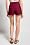 Stretch Cotton High Waist Short