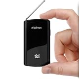 Equinux Tizi Mobile TV Drahtloser DVB-T Tuner für Apple iPad/iPhone/iPod Touch/iMac/MacBook Pro, schwarz